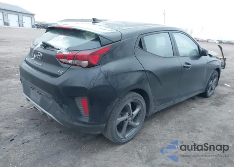 2020 Hyundai Veloster 2.0 from USA, damaged, VIN KMHTG6AF7LU030278
